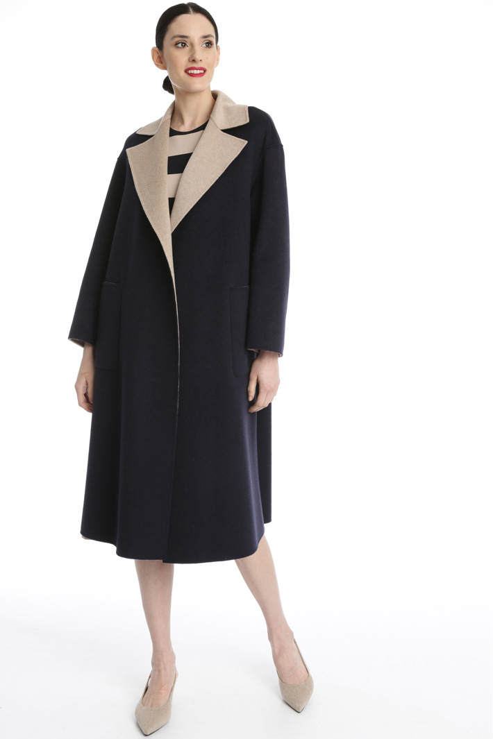 Reversible wool coat Intrend Reversible wool coat Intrend