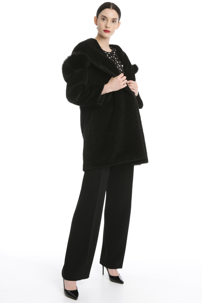 Wool and alpaca coat Intrend Wool and alpaca coat Intrend