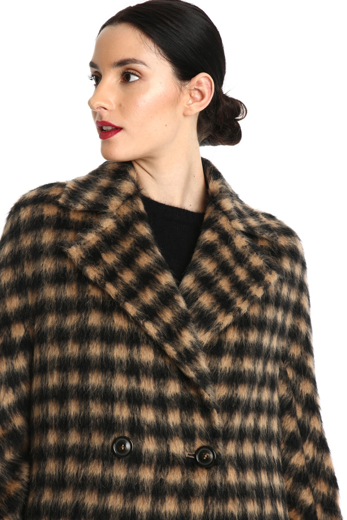 Brushed wool coat Intrend Brushed wool coat Intrend