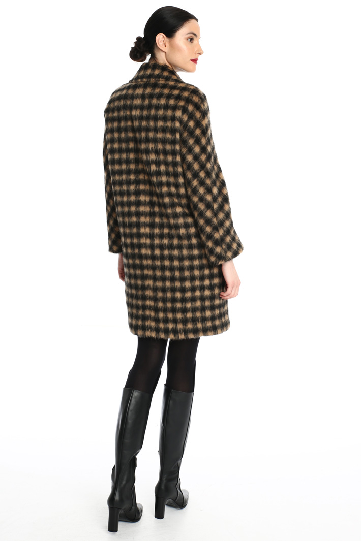 Brushed wool coat Intrend Brushed wool coat Intrend