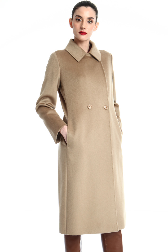 Double-breasted wool coat Intrend Double-breasted wool coat Intrend