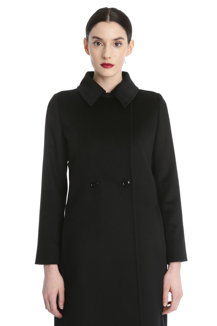 Double-breasted wool coat Intrend Double-breasted wool coat Intrend