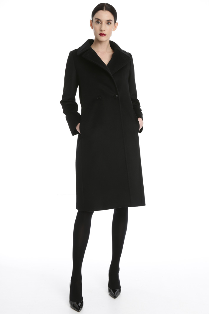 Double-breasted wool coat Intrend Double-breasted wool coat Intrend