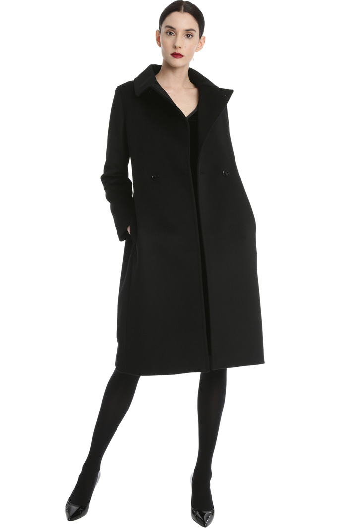 Double-breasted wool coat Intrend Double-breasted wool coat Intrend