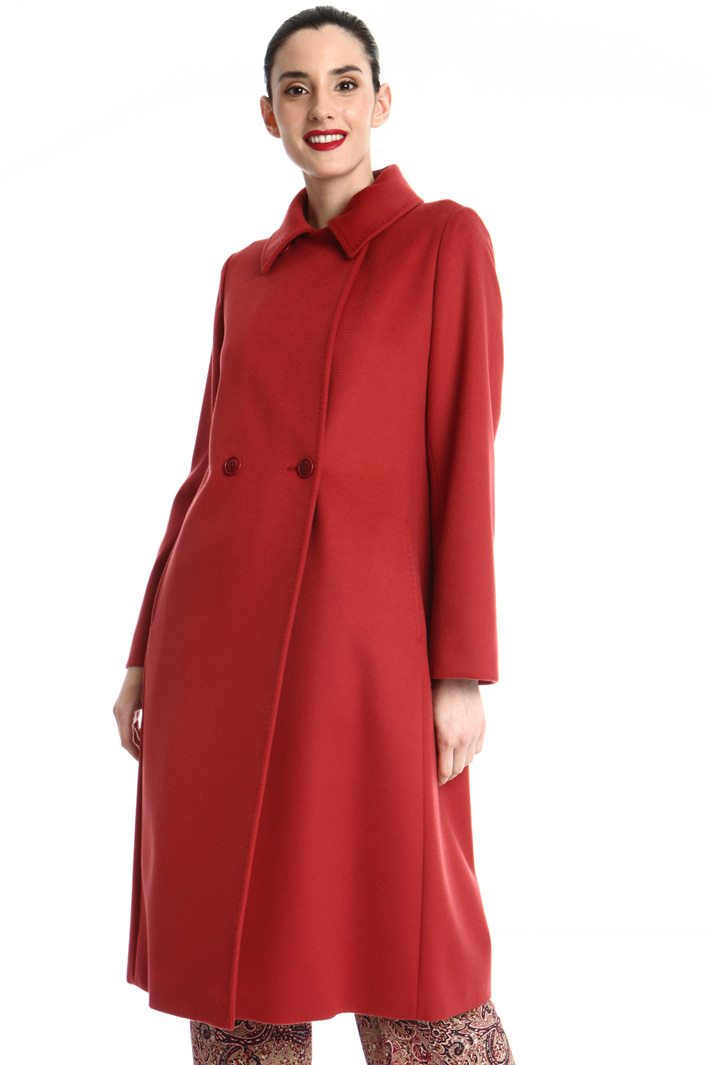 Double-breasted wool coat Intrend Double-breasted wool coat Intrend