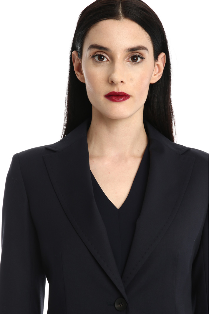 Wool and viscose blazer Intrend Wool and viscose blazer Intrend