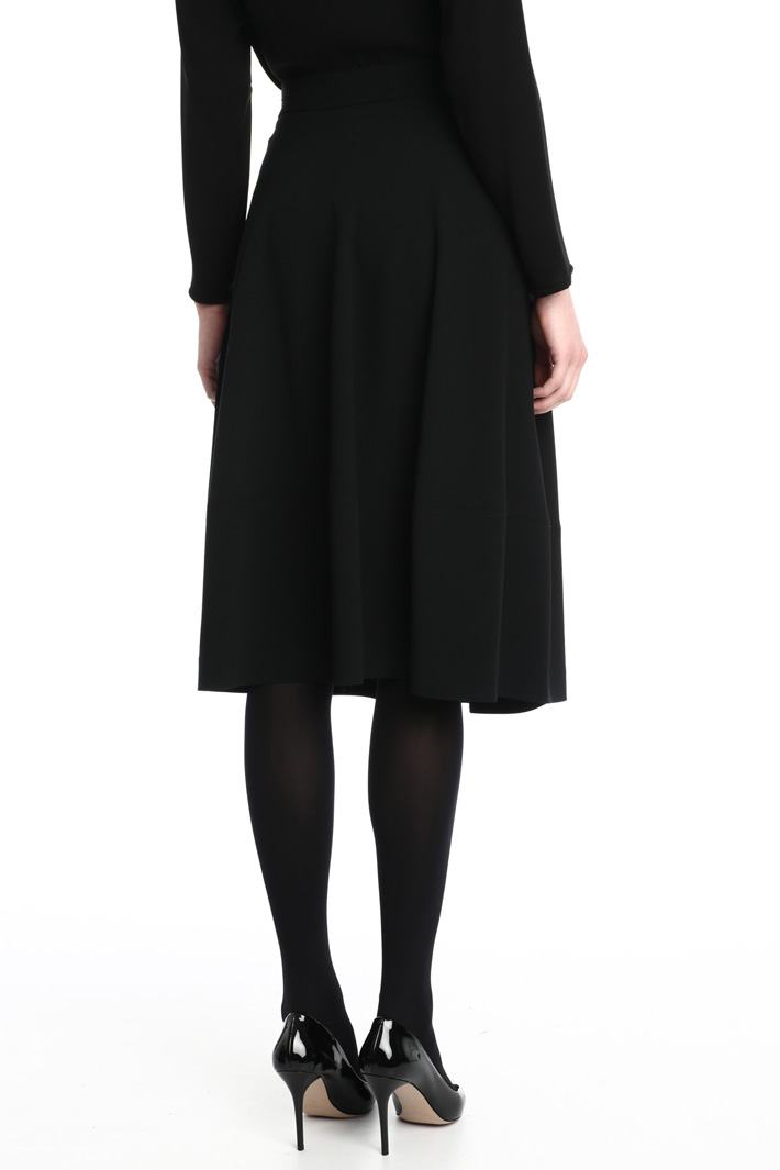 Embroidered cady skirt Intrend Embroidered cady skirt Intrend