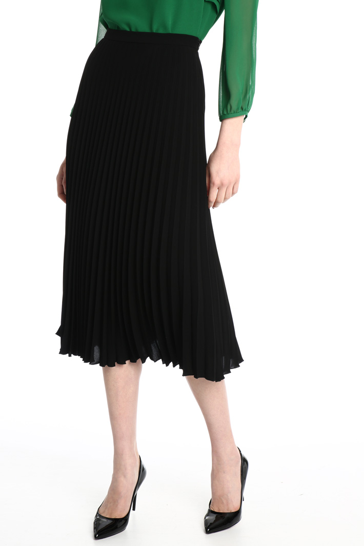 Pleated cady skirt Intrend Pleated cady skirt Intrend