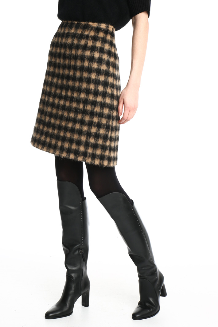 Alpaca wool skirt Intrend Alpaca wool skirt Intrend