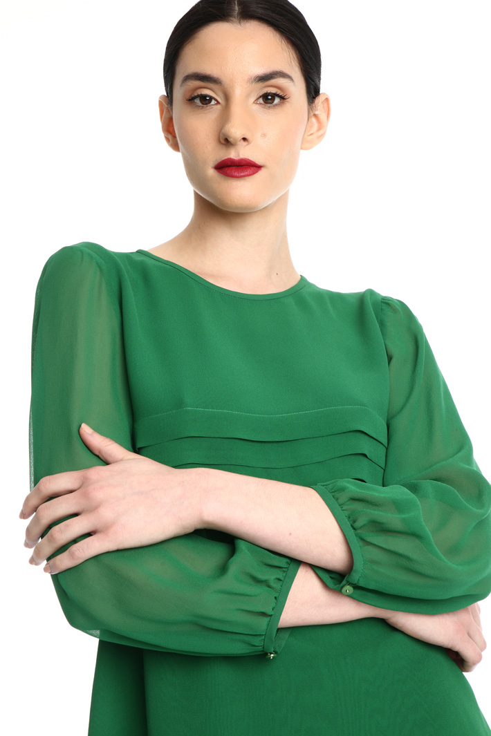 Silk georgette blouse Intrend Silk georgette blouse Intrend