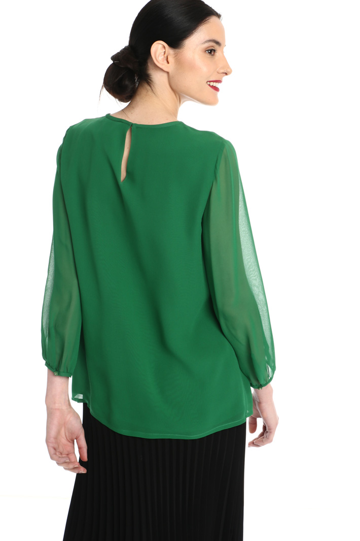 Silk georgette blouse Intrend Silk georgette blouse Intrend