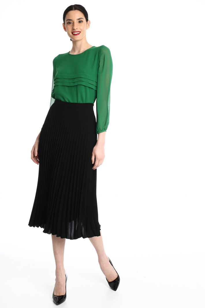 Silk georgette blouse Intrend Silk georgette blouse Intrend