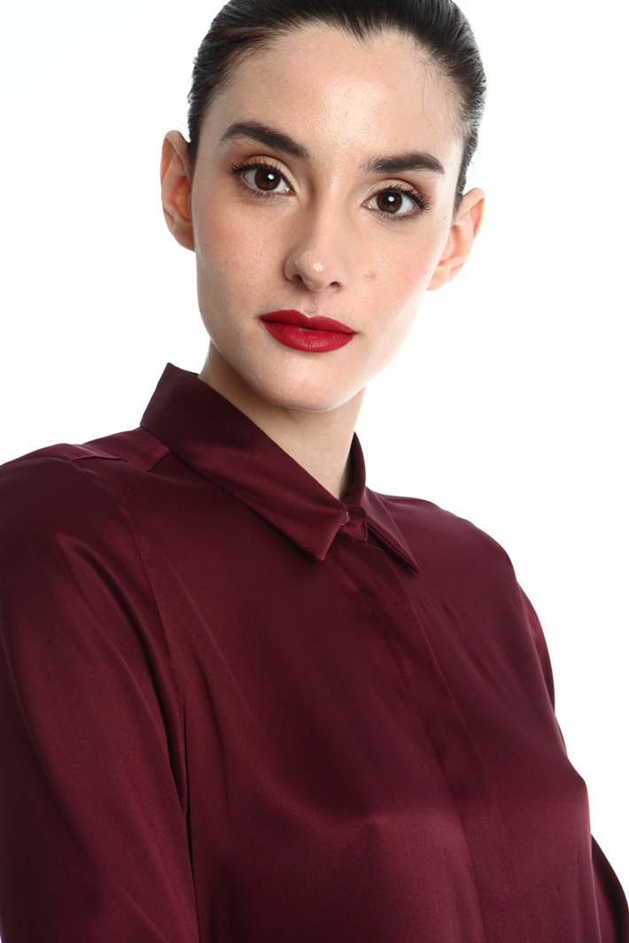 Silk satin shirt Intrend Silk satin shirt Intrend