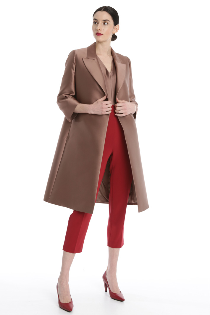 Duchess silk duster coat Intrend Duchess silk duster coat Intrend