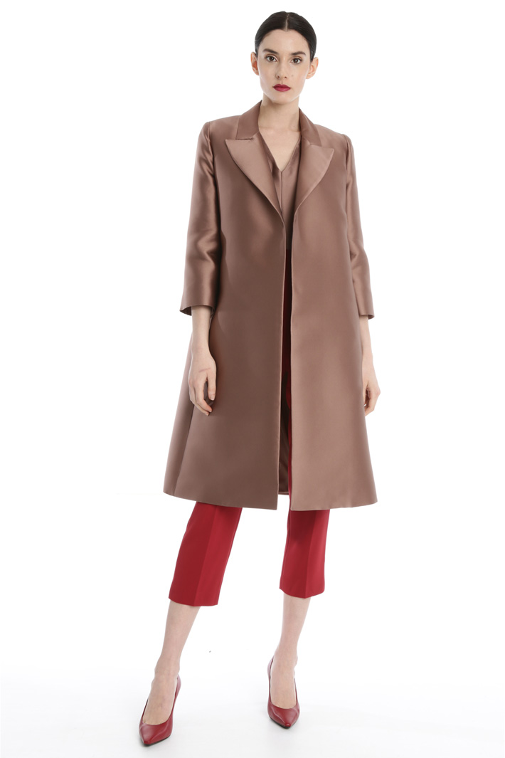 Duchess silk duster coat Intrend Duchess silk duster coat Intrend