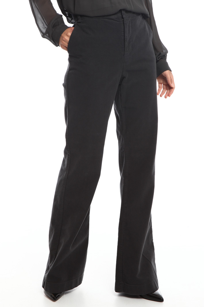 Bootcut fustian trousers Intrend Bootcut fustian trousers Intrend