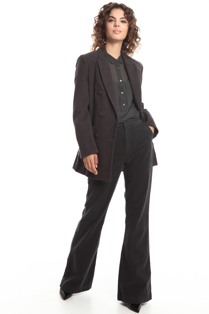 Bootcut fustian trousers Intrend Bootcut fustian trousers Intrend