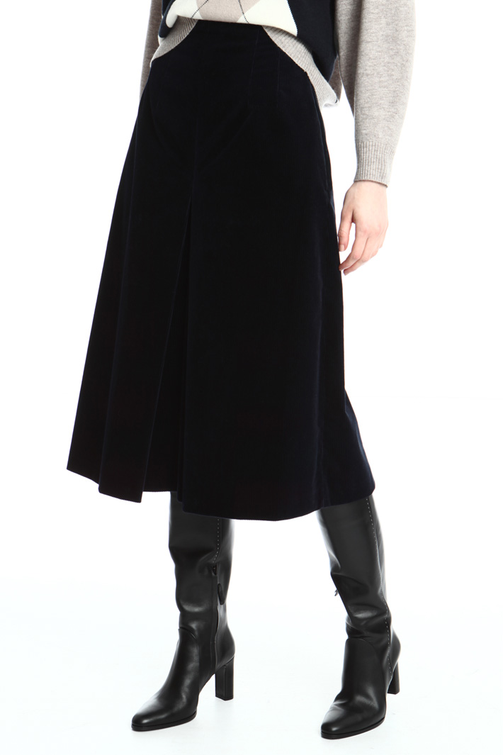 Corduroy divided skirt Intrend Corduroy divided skirt Intrend