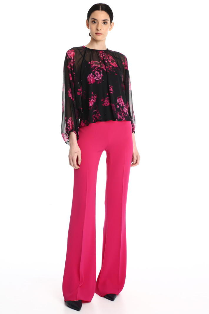 Wide-leg cady trousers Intrend Wide-leg cady trousers Intrend