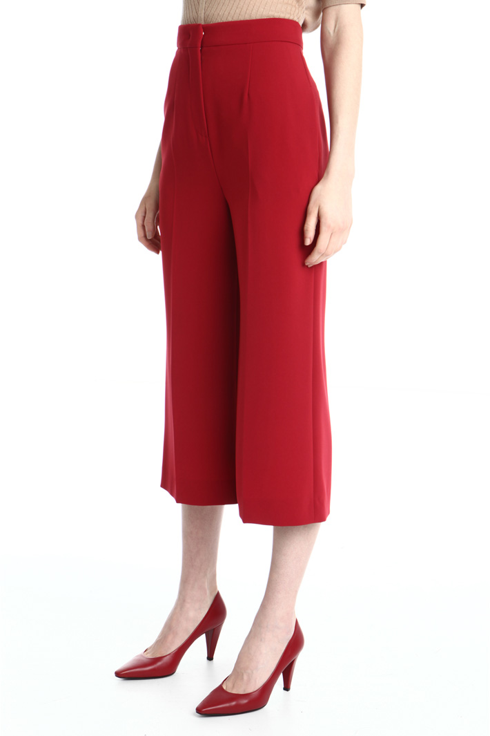 Crop cady trousers Intrend Crop cady trousers Intrend