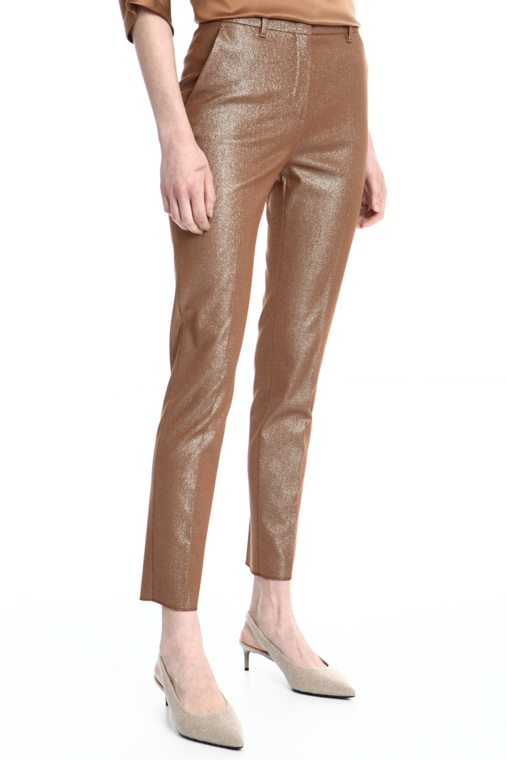 Cotton gabardine trousers Intrend Cotton gabardine trousers Intrend