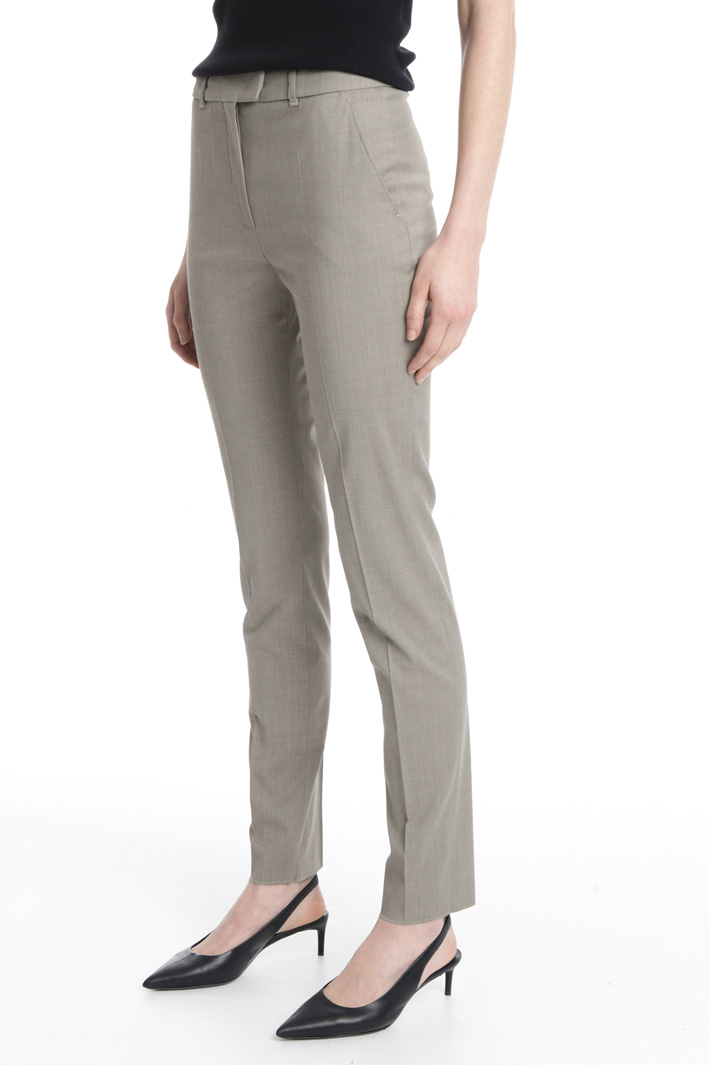 Wool and viscose trousers Intrend Wool and viscose trousers Intrend