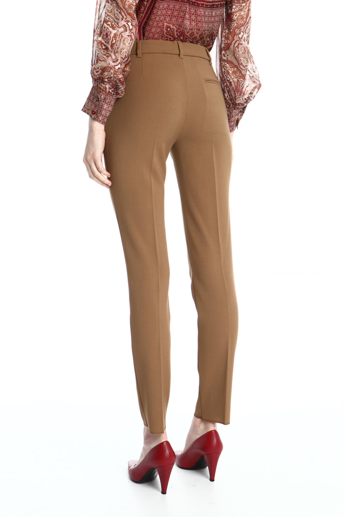 Wool crepe trousers Intrend Wool crepe trousers Intrend
