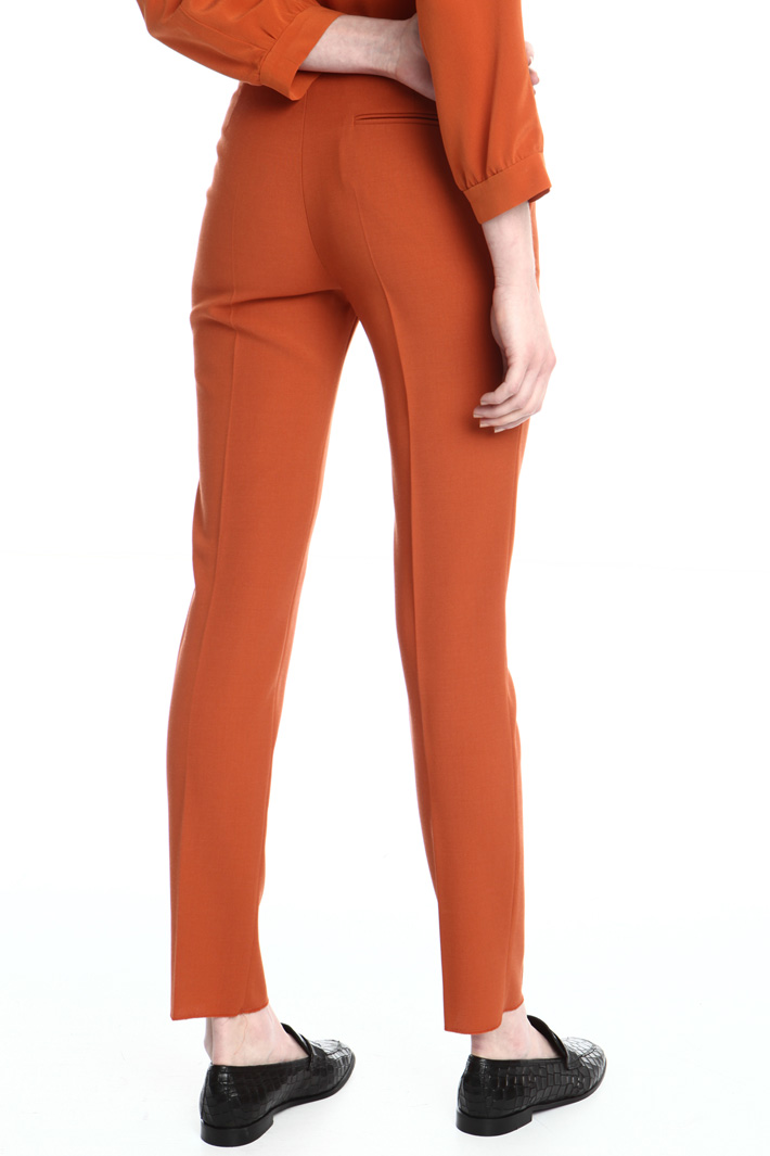 Wool crepe trousers Intrend Wool crepe trousers Intrend