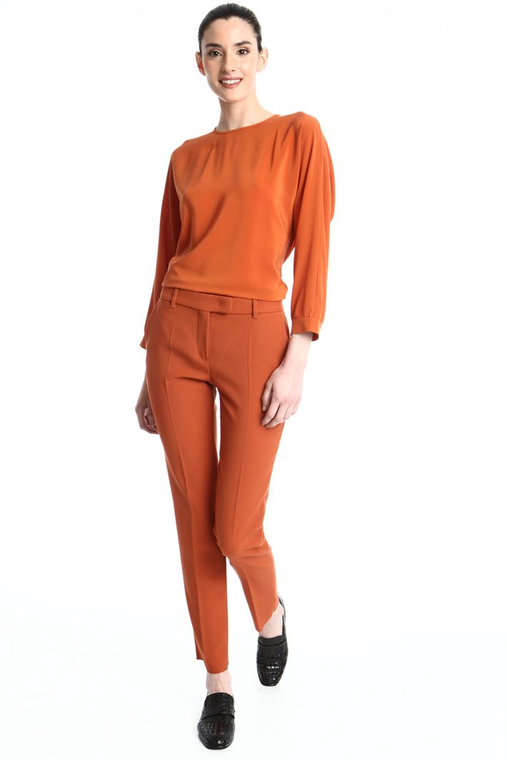 Wool crepe trousers Intrend Wool crepe trousers Intrend