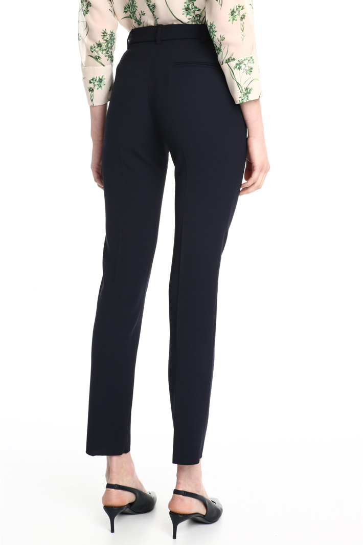 Wool crepe trousers Intrend Wool crepe trousers Intrend