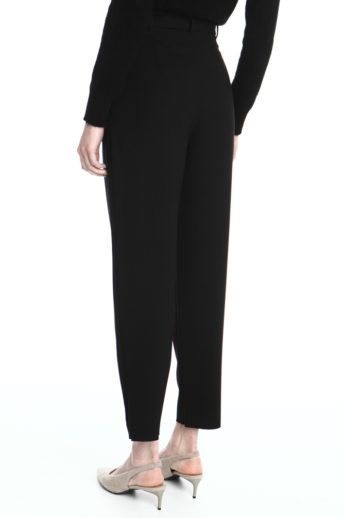 Wool carrot trousers Intrend Wool carrot trousers Intrend