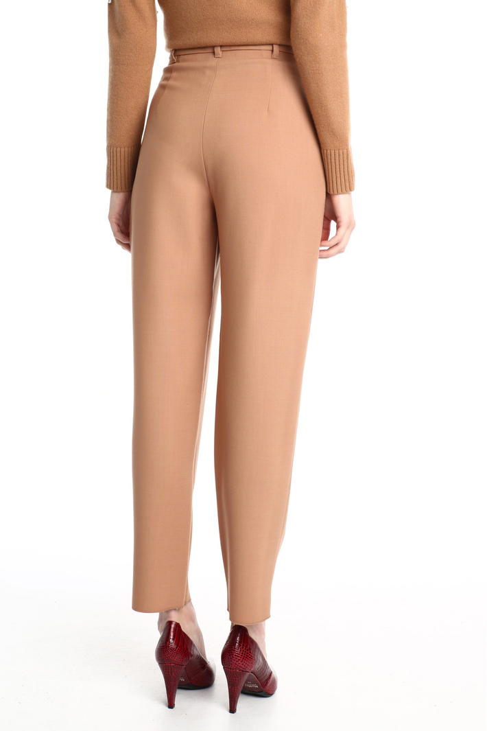 Wool carrot trousers Intrend Wool carrot trousers Intrend