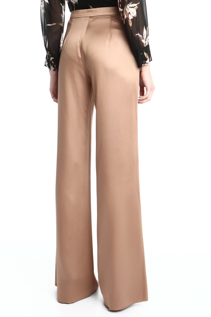 Satin palazzo trousers Intrend Satin palazzo trousers Intrend