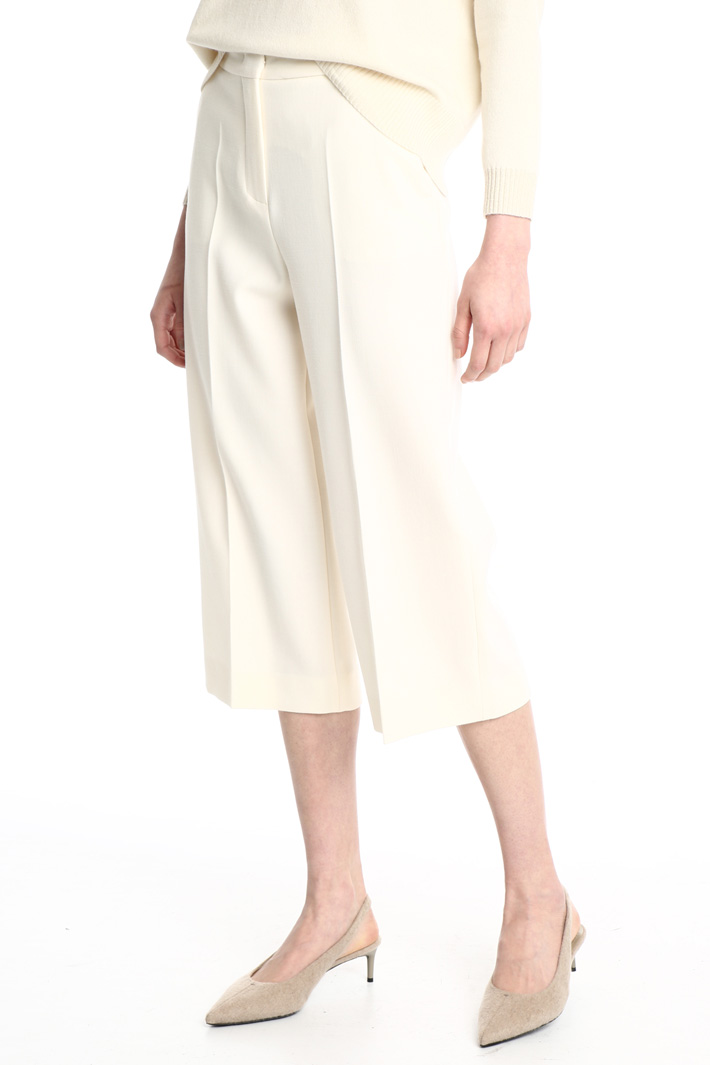 Crop wool trousers Intrend Crop wool trousers Intrend