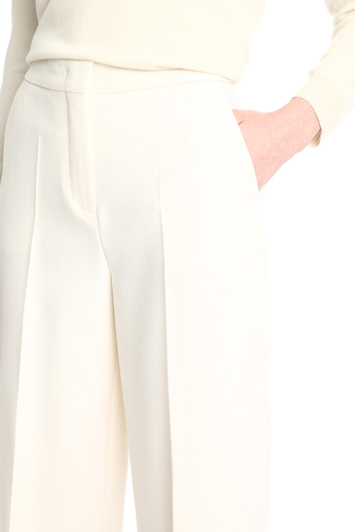 Crop wool trousers Intrend Crop wool trousers Intrend