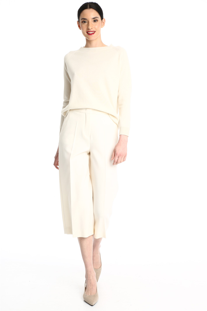 Crop wool trousers Intrend Crop wool trousers Intrend