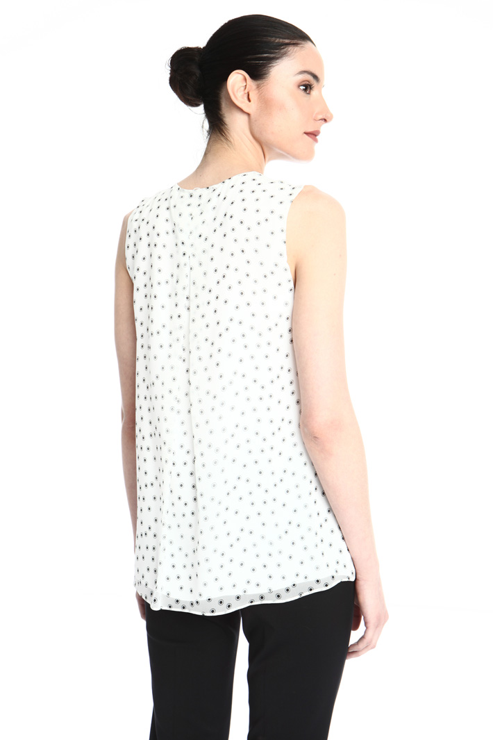 Silk georgette top Intrend Silk georgette top Intrend