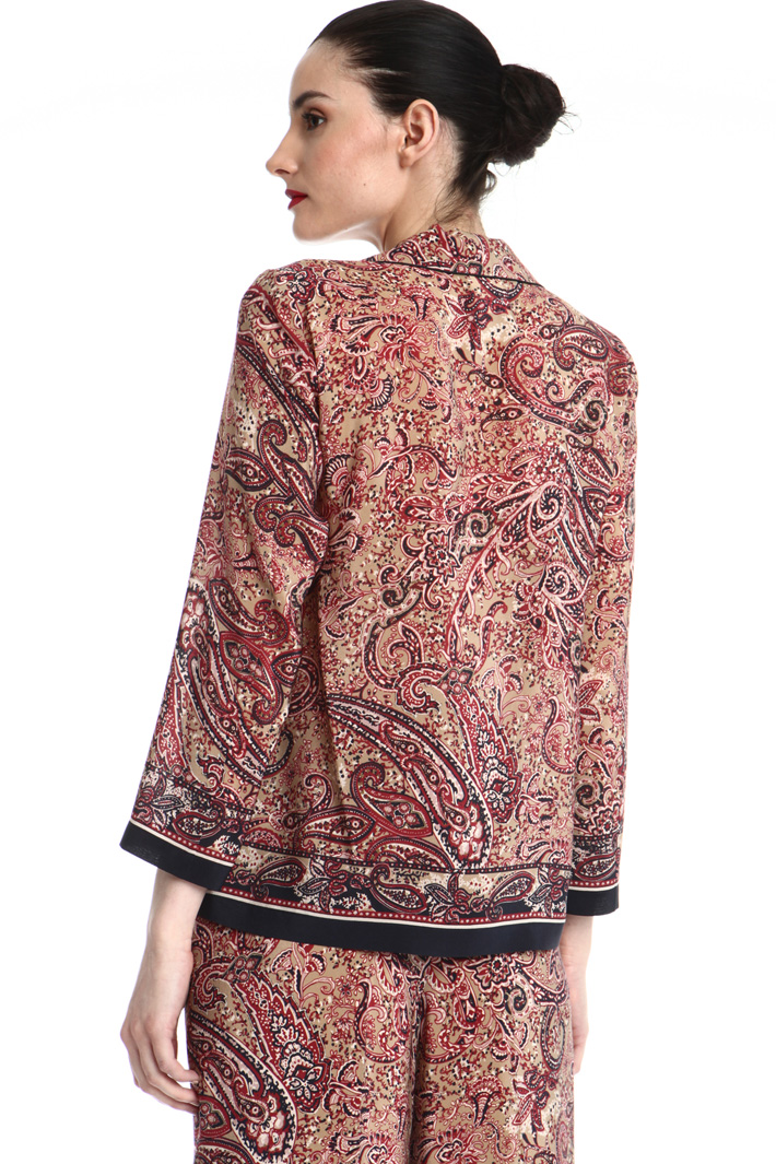 Silk crepe de chine blouse Intrend Silk crepe de chine blouse Intrend