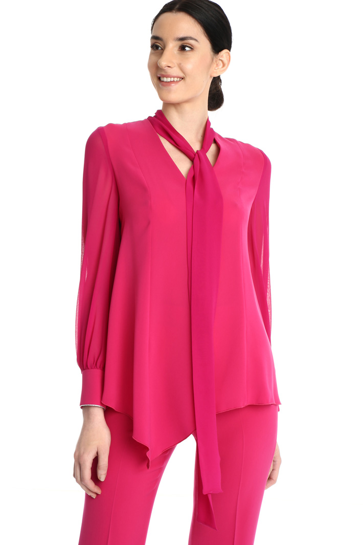 Silk and cady blouse Intrend Silk and cady blouse Intrend