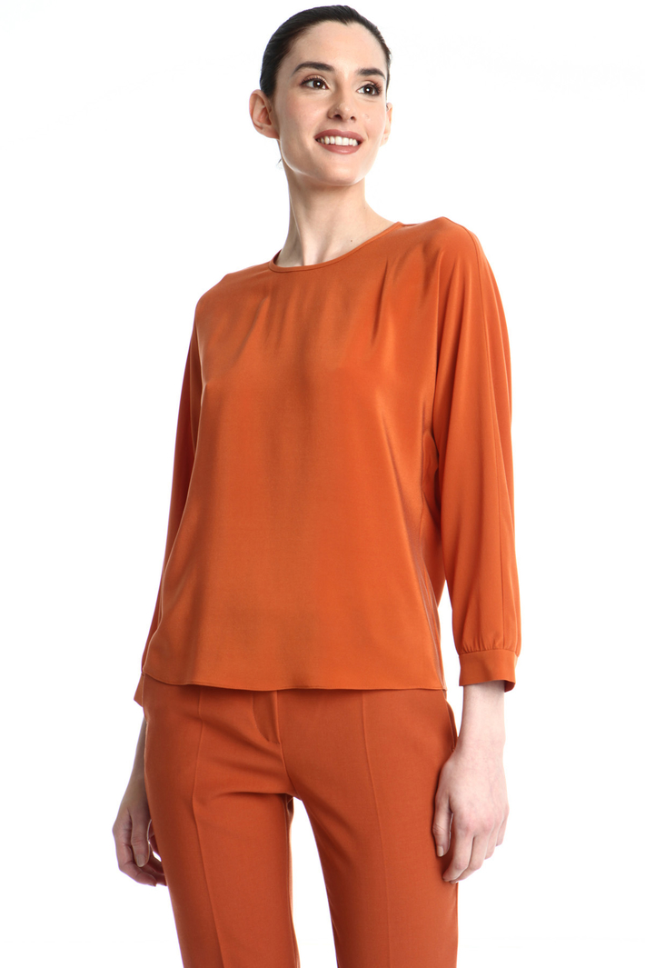 Silk crepe-de-chine blouse Intrend Silk crepe-de-chine blouse Intrend