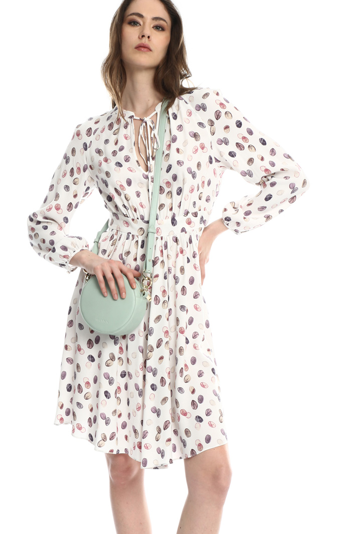 Flared viscose dress Intrend Flared viscose dress Intrend