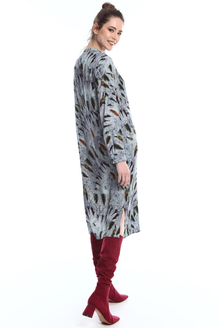 Printed tunic dress Intrend Printed tunic dress Intrend