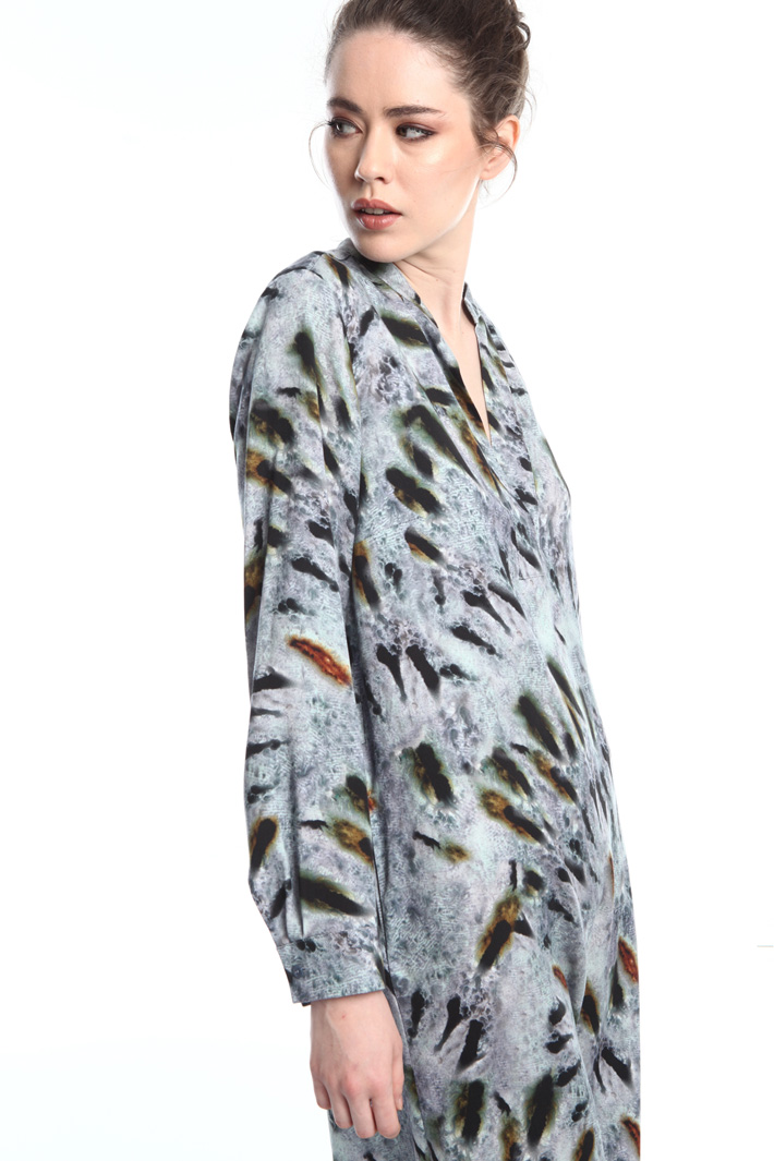 Printed tunic dress Intrend Printed tunic dress Intrend