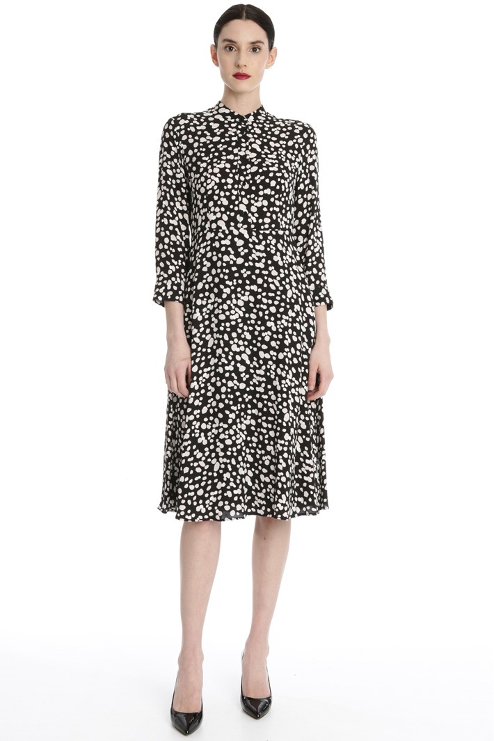 Viscose georgette dress Intrend Viscose georgette dress Intrend