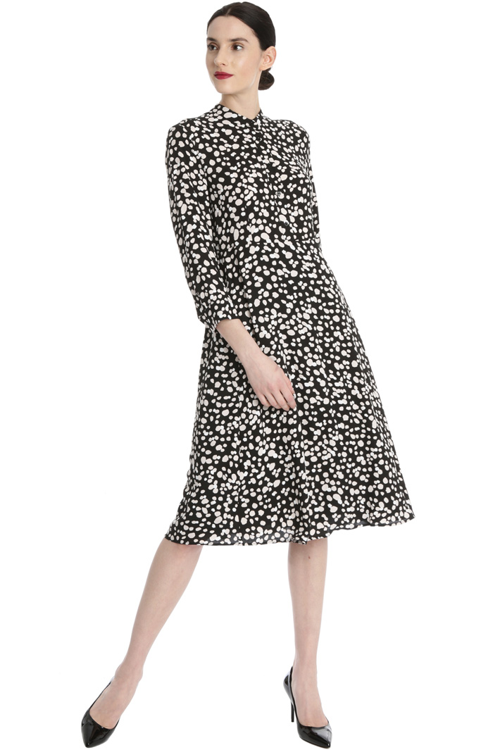 Viscose georgette dress Intrend Viscose georgette dress Intrend