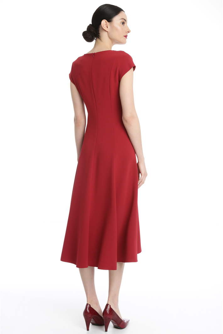 Midi cady dress Intrend Midi cady dress Intrend