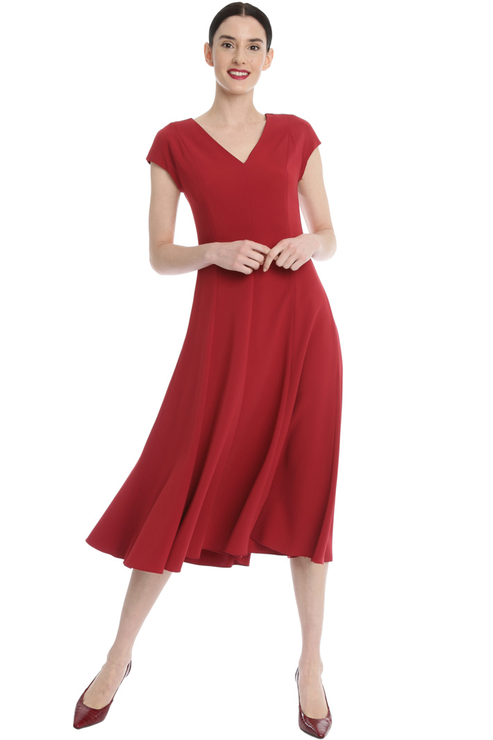 Midi cady dress Intrend Midi cady dress Intrend