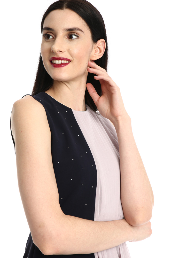 Cady and georgette dress Intrend Cady and georgette dress Intrend