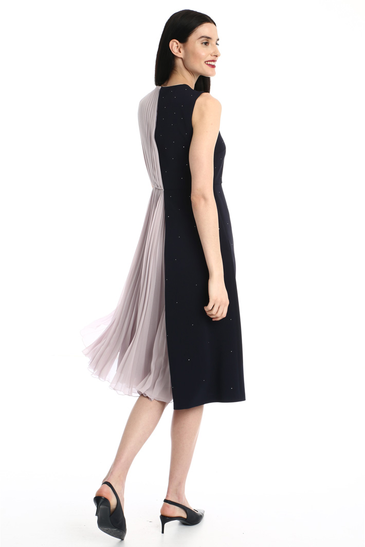 Cady and georgette dress Intrend Cady and georgette dress Intrend