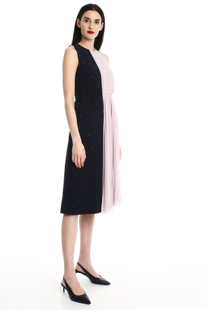 Cady and georgette dress Intrend Cady and georgette dress Intrend